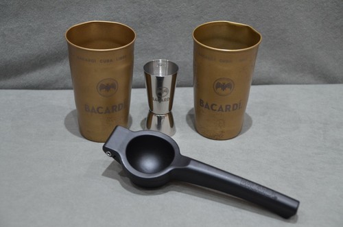 Bacardi cuba libre gold tin - 2x,