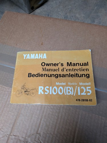 Rare yamaha rs100 rs125 - yamaha, (