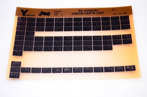 Oem yamaha xz550rj - yamaha,