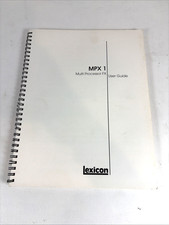 Original Lexicon MPX 1 Multi