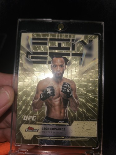 Topps 2025 finest ufc leon - finest,