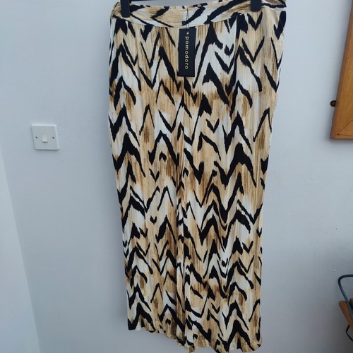 Pomodoro wide leg - wide, abstract