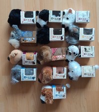 Selection of Eaglemoss The Dog Collection Plush Puppies, Tagged and Boxed