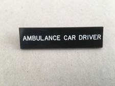 Ambulance Car Driver Uniform Badge