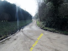 Photo 6x4 Route to Hook Farm Dell Quay End of Hook Lane. c2016