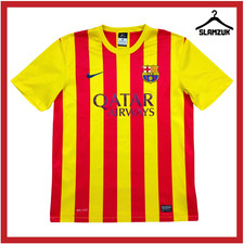 Barcelona Football Shirt Nike Medium Away Camiseta Barca Jersey 2013 2014 FF2