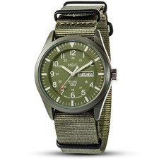 MDC Mens Military Watch Black