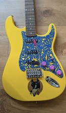 Custom-built electric guitar