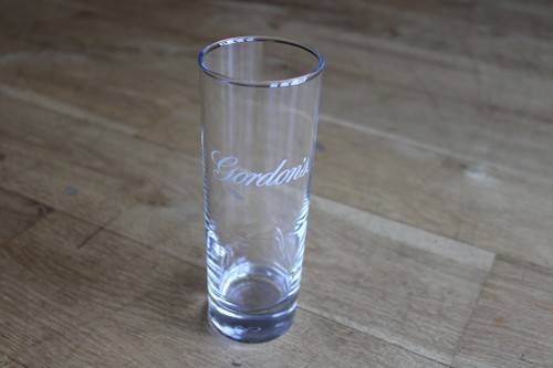 Gordon gin tall glass white - tall,