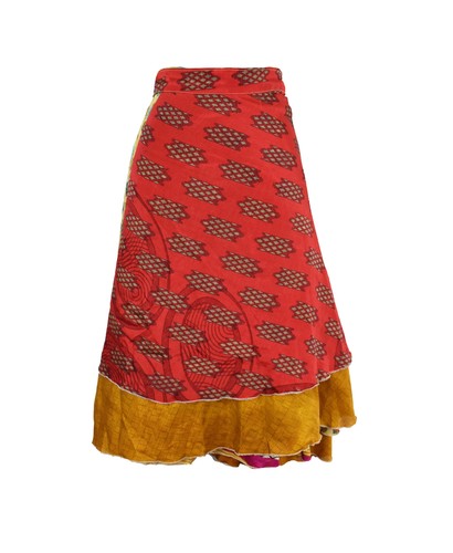 Knee length sari - knee,