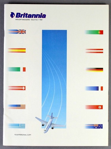Britannia airways vintage - britannia,