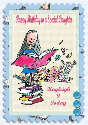 Personalised birthday card - birthday,