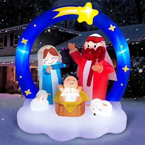 6ft christmas inflatables - 6ft,