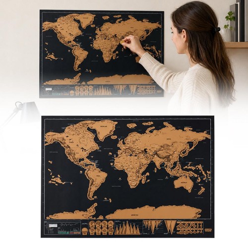 Scratch off world - scratch,