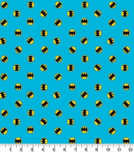 Comics batman logo fabric - comics,