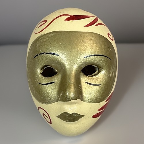 Vintage mardi gras painted - mardi,