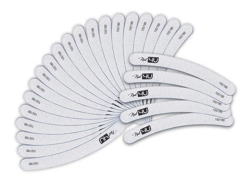 Nail files curved banana - curved,