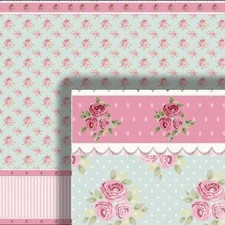 Dolls house wallpaper wainscot - dolls,