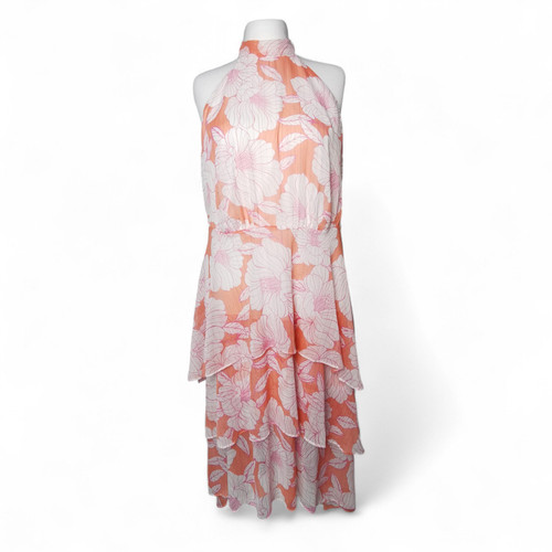Beau matalan orange floral - be,
