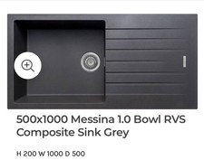 500x1000 Minorca 1.0 Bowl RVS