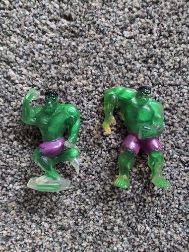 Hulk figures from nestle - hulk,