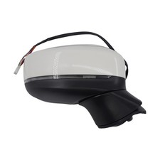 UK Suit Mazda CX-5 2017-2022 White Door Wing Mirror Heated Electric 9Wires RIGHT