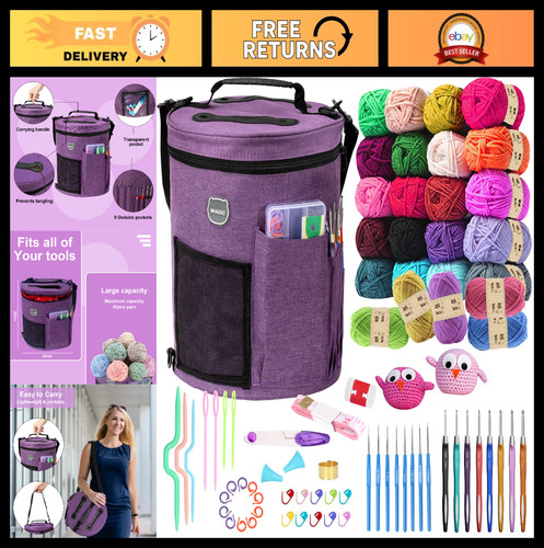 79pc crochet kit large - crochet,