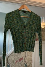 Kookai Green Mix Skinny Ribbed