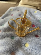 Swarovski Crystal Memories Miniature Watering Can..Very Good Condition..!