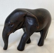 Wooden Elephant Figurine See