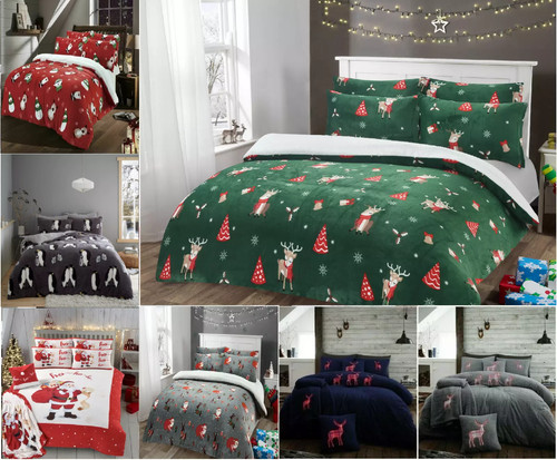 Christmas teddy bear fleece - teddy,