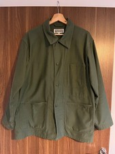 Engineered Garments Workaday Olive Green Chore Jacket Men’s Medium
