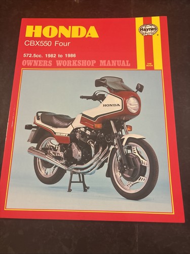 Honda cbx550 four haynes - cbx550,