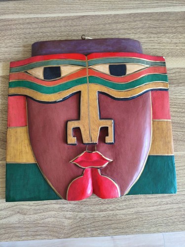 Vintage pop art - , mask
