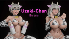 Uzaki Girls Milk Cow - Fanart