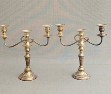 Antique Pair Silver on Copper