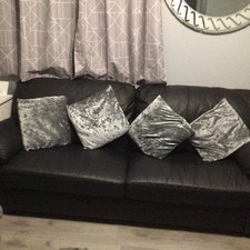Seater sofa leather - 4,