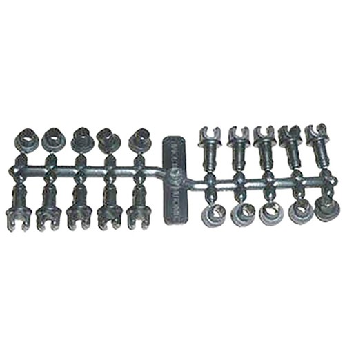 Jaguar brake pipe clip - brake,