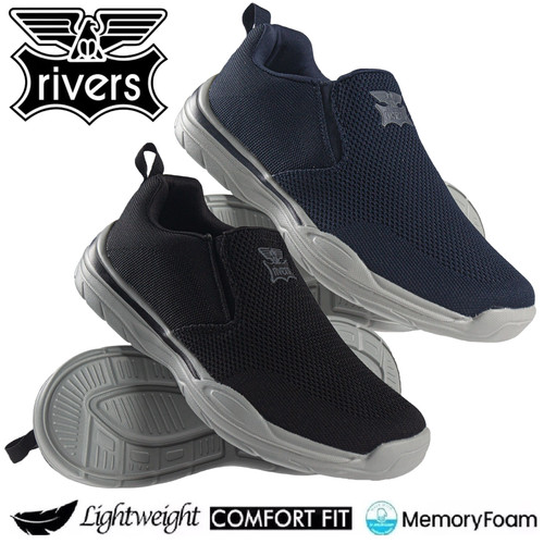 Mens slip wide fit - on, memory