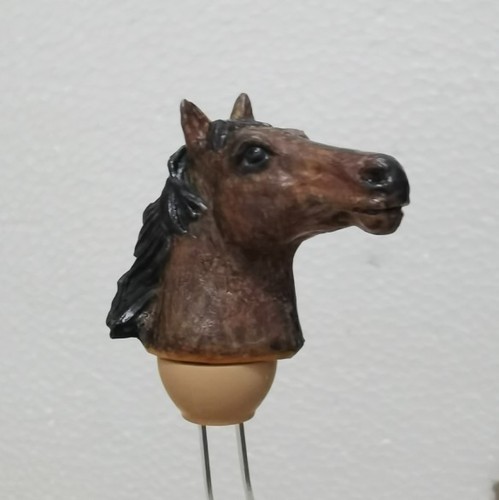 Horse animal head sculpt - 1/6,