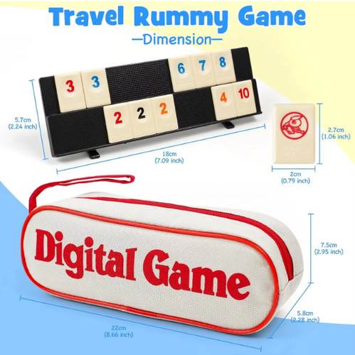 Rummikub pouch travel game - game,
