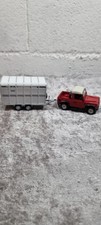 Britains ERTL Land Rover Defender And Ifor Williams Livestock Trailer