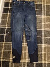 Denim Jodhpurs Breeches