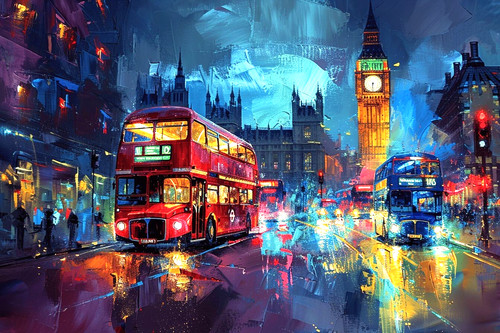 London big ben red bus - london,