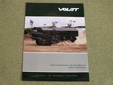 VOLAT MZKT 600203 Army Tactical Vehicle Truck 8x8 Belarus Russian Brochure 2018