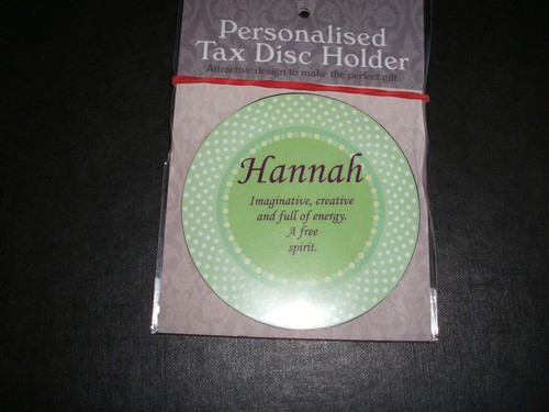 Tax disc holder - tax,