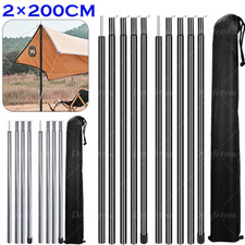 2PCS Adjustable Tent Tarp