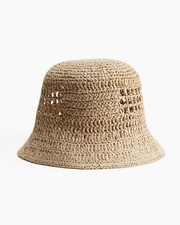 H&M Straw Bucket Hat Summer