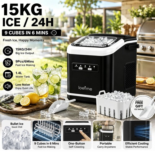 15kg day ice maker - 1.4l,