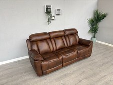 DFS Bravado Leather 3 Seater